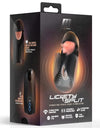 M For Men Lickety Split Rechargeable Vibrating Penis Head Stimulator - Black