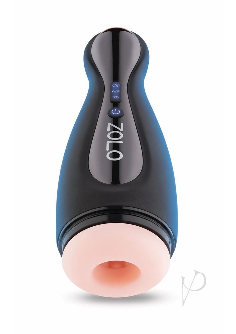 Zolo Blowpin Rechargeable Masturbator - Black