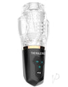 The Male Rose 2 Rechargeable Sucking Masturbator - Black/Clear