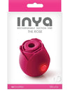 Inya The Rose Silicone Rechargeable Clitoral Stimulator - Red