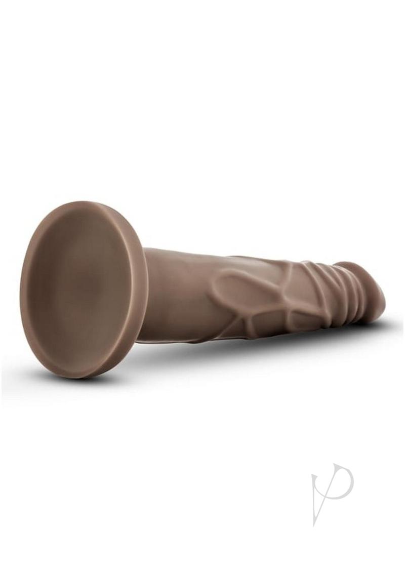 Dr. Skin Realistic Cock Basic 7.5 Dildo 7.5in - Chocolate