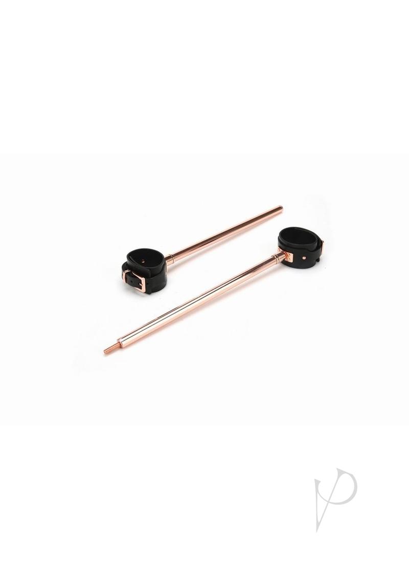 Secret Kisses Spreader Bar - Black/Rose Gold