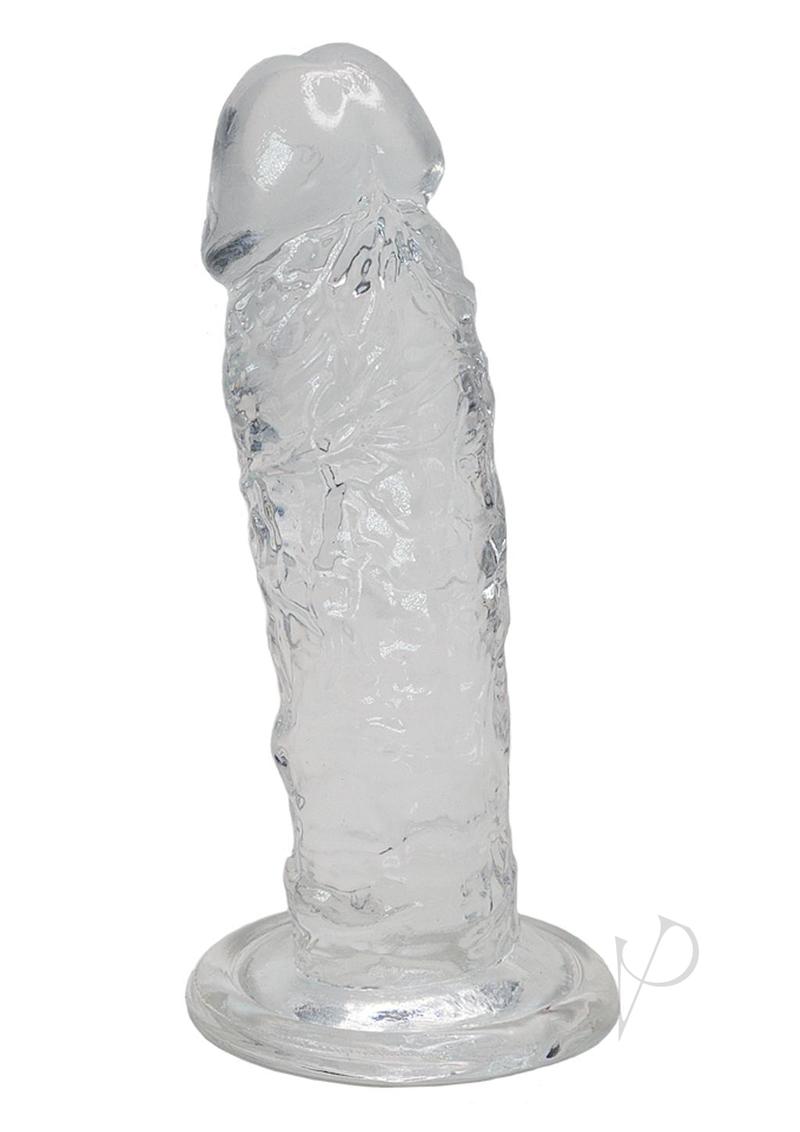 Alive Majestic Jelly Dildo 5.8in - Clear