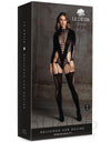 Le Desir Shade Kalyke XXIII Bodystocking with Turtleneck - O/S - Black