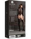 Le Desir Shade Kalyke XXIII Bodystocking with Turtleneck - O/S - Black