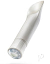 Oh My Gem Bold Rechargeable Silicone Vibrator - Diamond White